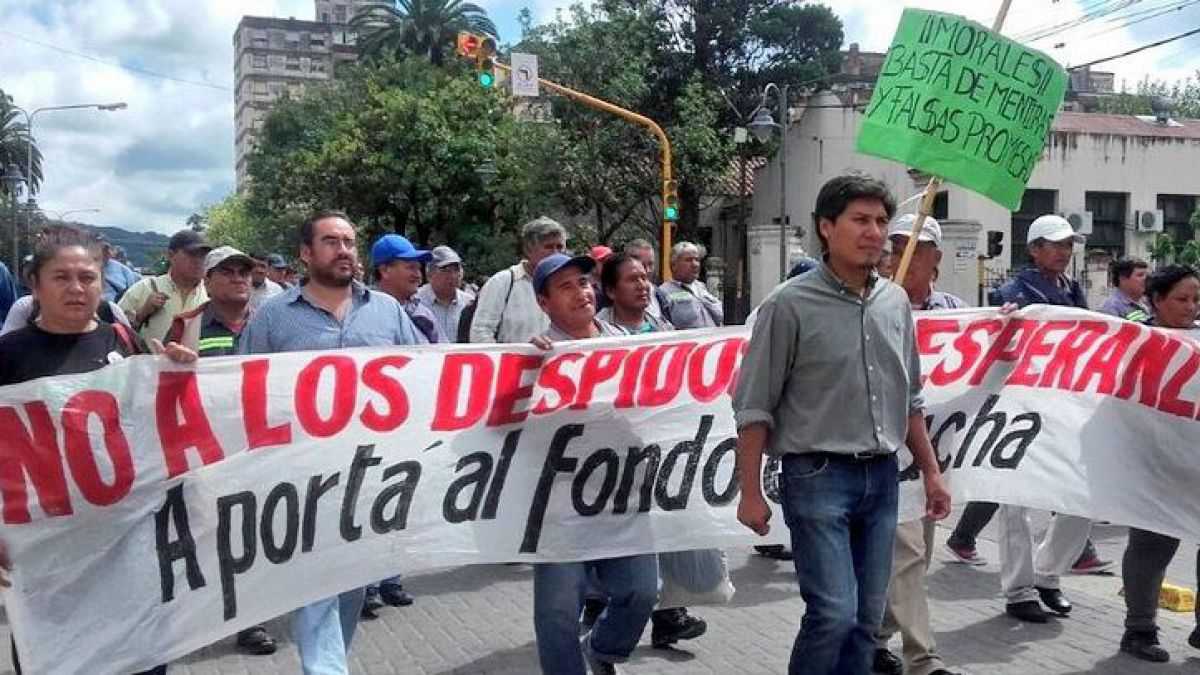 altText(Más de 300 obreros despedidos en Jujuy presentaron un recurso ante la Justicia)}