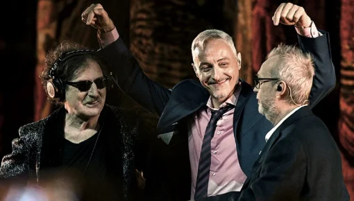 David Lebón y Pedro Aznar juntos en la TV Pública por Serú Girán