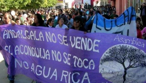 Cantar por las montañas y el agua: llega un festival de lucha a Andalgalá