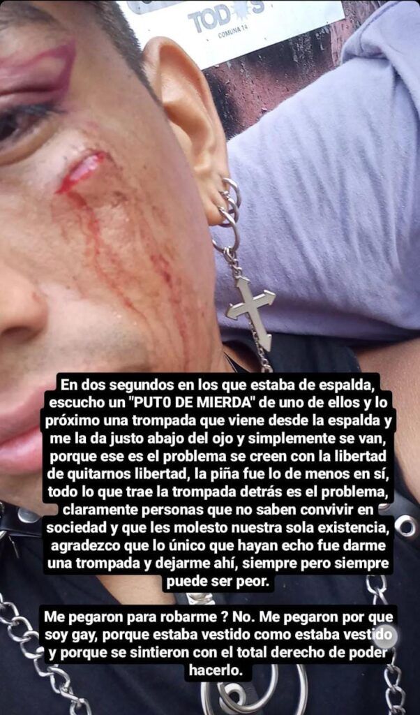 Lo que compartió Lautaro desde Instagram. (1/2)