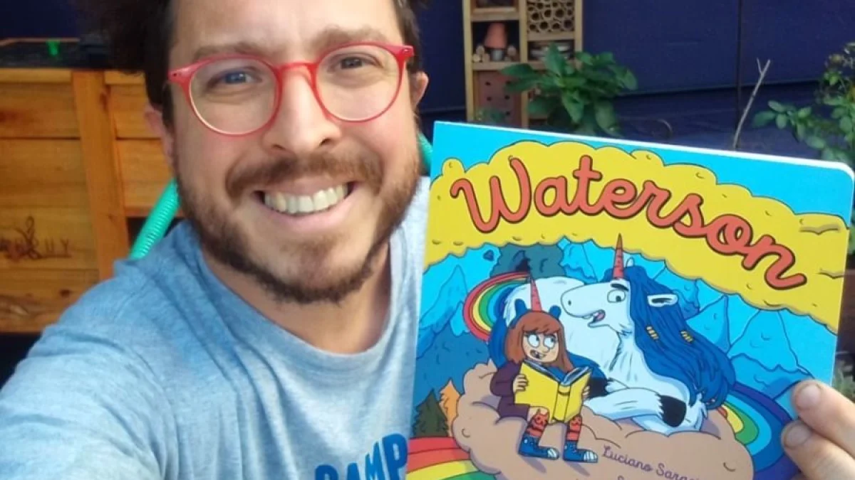 Luciano Saracino y la magia de crear libros para chiques