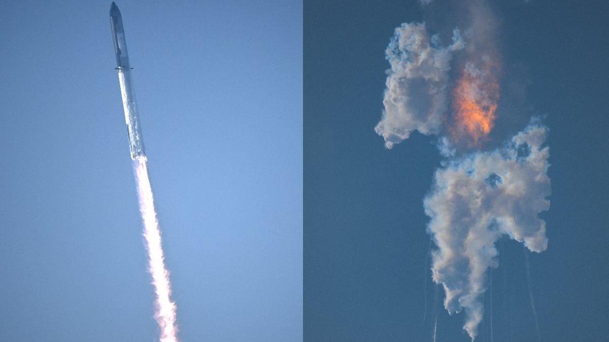 altText(Otro fracaso de SpaceX: el Starship despegó y explotó)}
