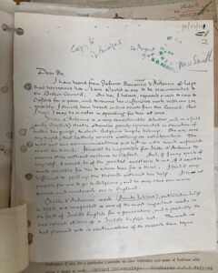 Uno de los manuscritos de Tolkien ya publicados.