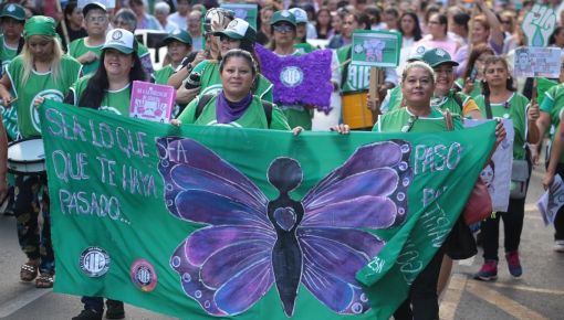 Marchas en las provincias por el Día Internacional de la Lucha contra la Violencia hacia la Mujer