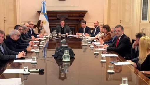 Comité de crisis: Milei encabezó la reunión en Casa Rosada