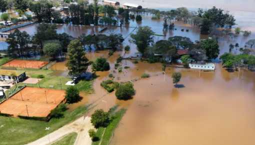 Más de 500 evacuados en Concordia tras la crecida del río Uruguay