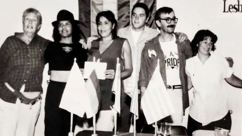Foto: primer encuentro de 1996 / Prensa del Encuentro.