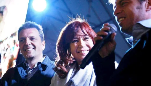 Reunión clave del peronismo: Cristina, Axel Kicillof y Sergio Massa juntos