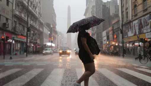 Alerta naranja en el AMBA: tormentas severas, granizo y ráfagas ponen en alerta a Buenos Aires