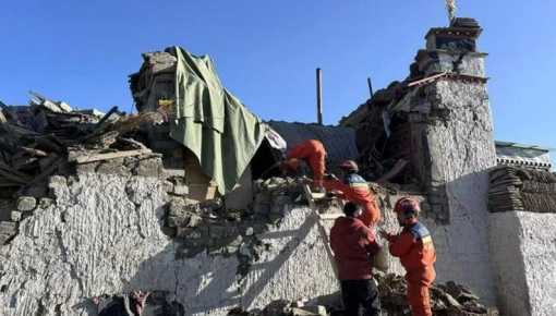 Tragedia en China: un terremoto de magnitud 6,8 dejó un saldo de casi 100 muertos