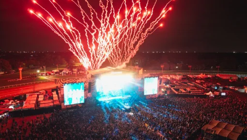 Cierre de una mega fiesta de Lollapalooza Argentina