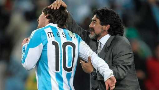 El mensaje que Messi le dedicó a Maradona a 5 años de su partida