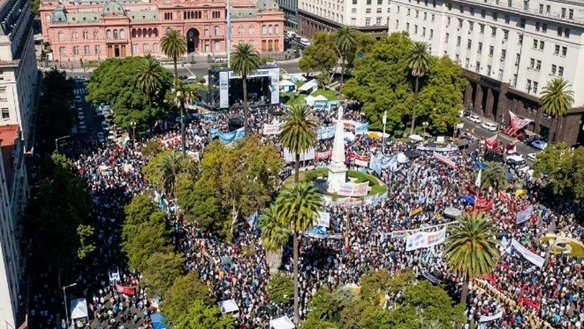 Plaza de Mayo, 24 de marzo 2026