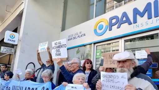 PAMI: médicos y afiliados reclamaron contra el ajuste del Gobierno
