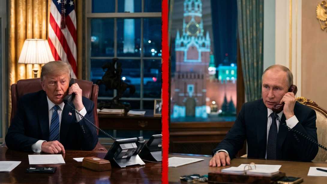 Trump y Putin rompieron el hielo y volvieron a hablar por teléfono: 90 minutos de charla