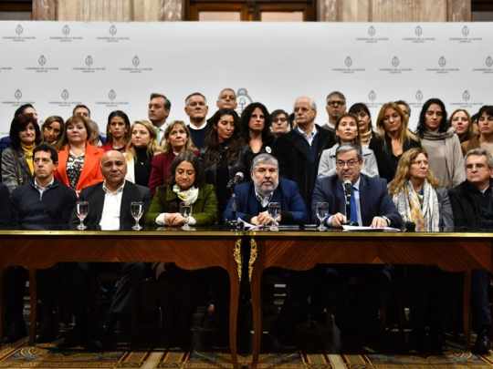 Senadores y diputados reclamaron la liberación de Cristina Kirchner