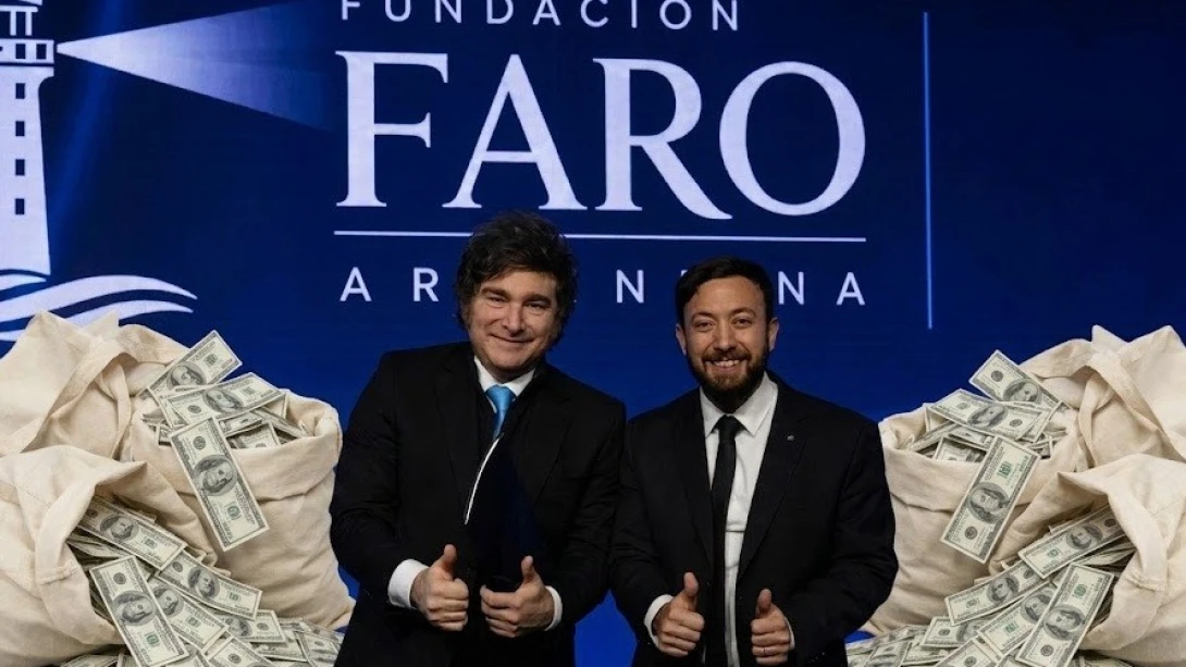 Milei y Laje (Imagen ilustrativa)
