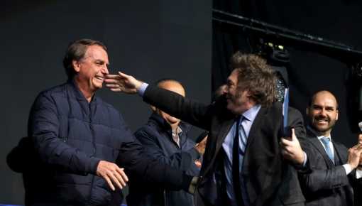 Milei no podrá visitar a Jair Bolsonaro en Brasil