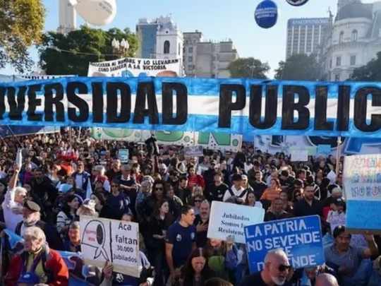 Paro universitario de 72 horas: crece la presión por la Ley de Financiamiento