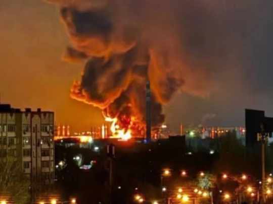 Ucrania atacó una terminal petrolera rusa tras el pacto entre Trump y Putin por el suministro de diésel